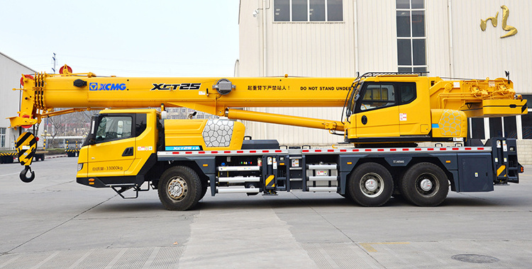 25 Tons Hydraulic Crane Machine 48.5m Mobile Crane Truck Crane QY25K5D