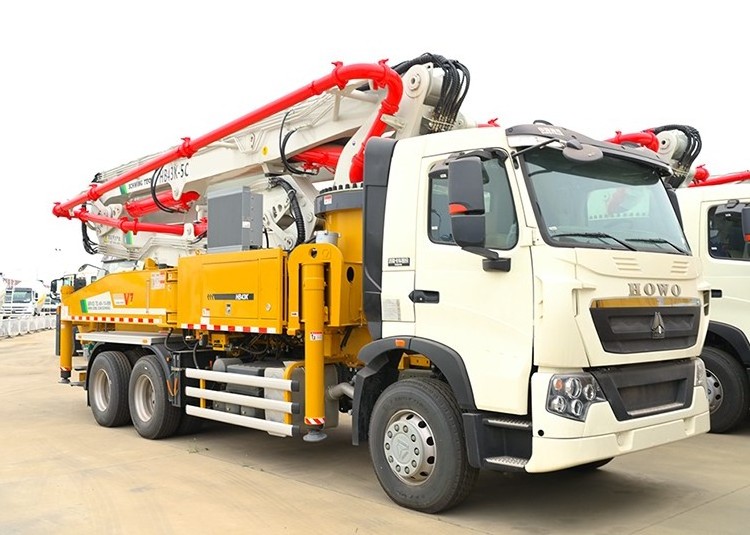 official HB43V 42m truck mounted concrete pump price for sale in Malaysia