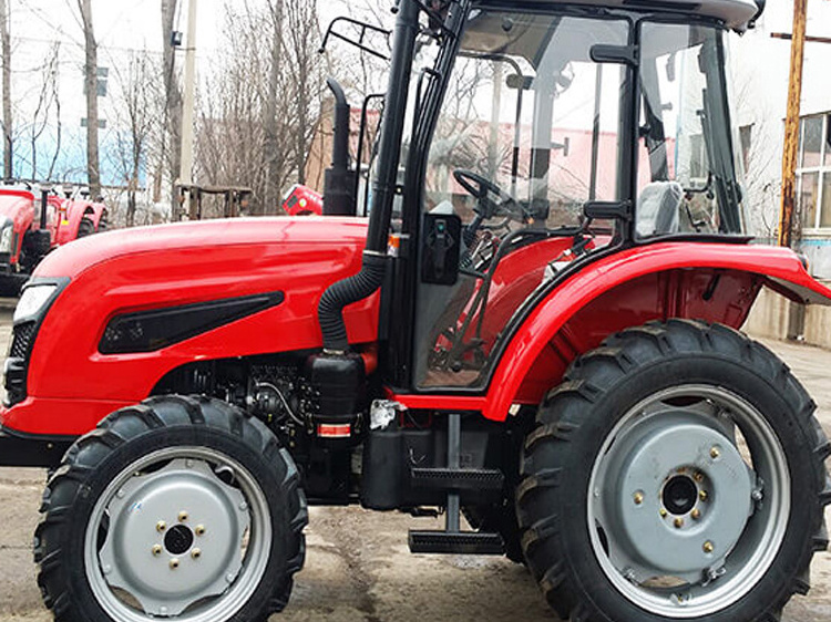 LT404 29.4 KW Front End Loader Agricolas 4x4 Wheel Small Farm Tractor with a discount from factory