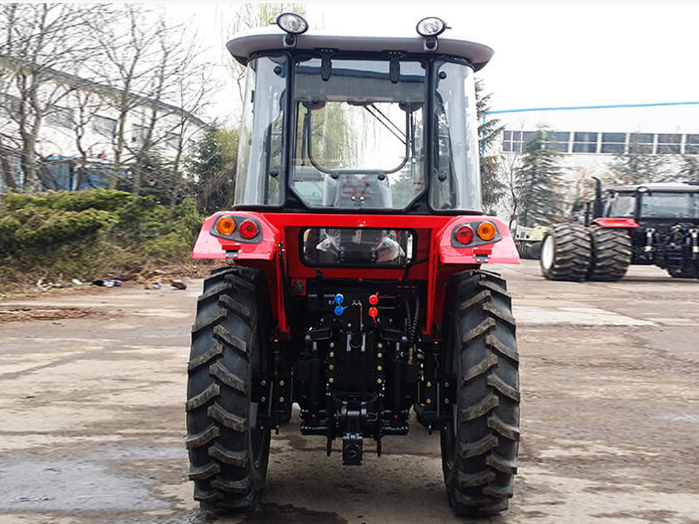 LT404 29.4 KW Front End Loader Agricolas 4x4 Wheel Small Farm Tractor with a discount from factory