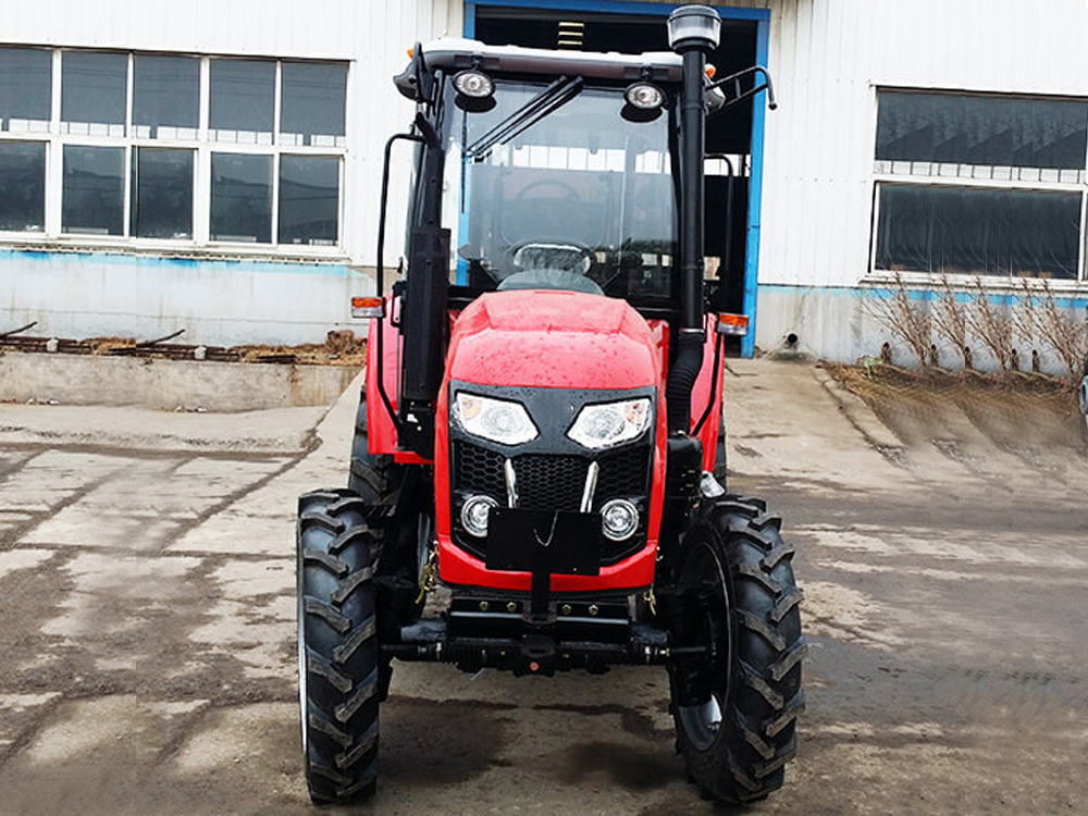 LT404 29.4 KW Front End Loader Agricolas 4x4 Wheel Small Farm Tractor with a discount from factory