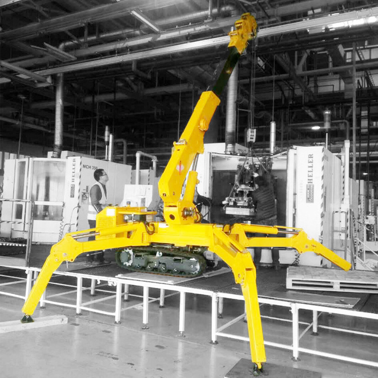 Mini Spider Crawler Crane 5000kg for Sale Spider Crane 5 ton