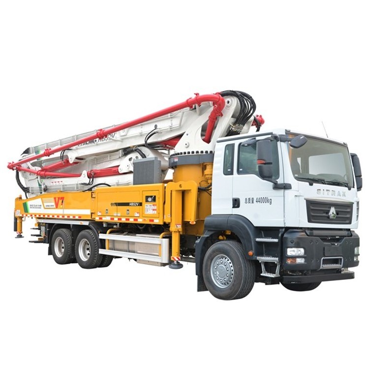 official HB43V 42m truck mounted concrete pump price for sale in Malaysia