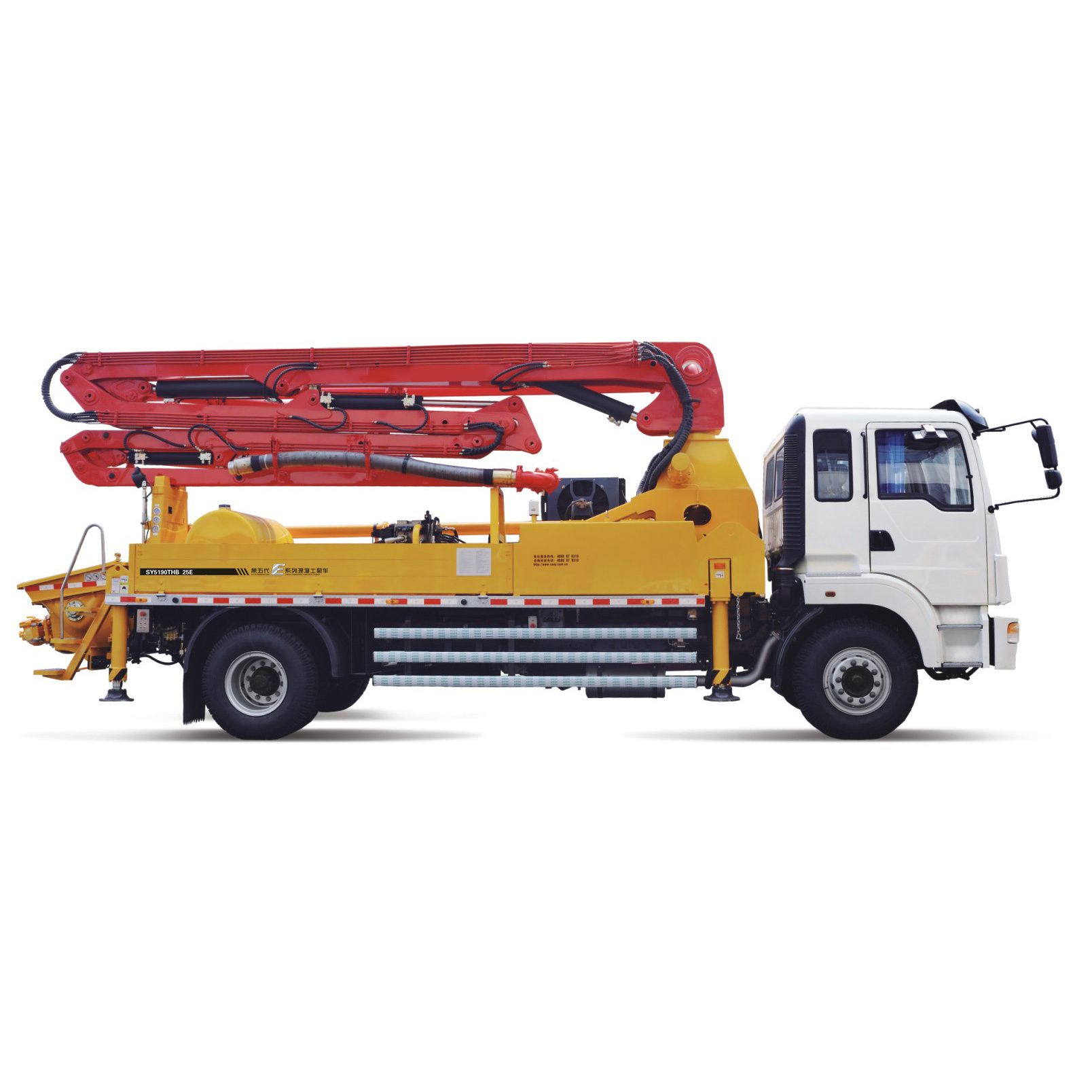 ORIEMAC Concrete Pump 43m Hb43K Light Weight Truck Mounted Concrete Pump (more models for sale)