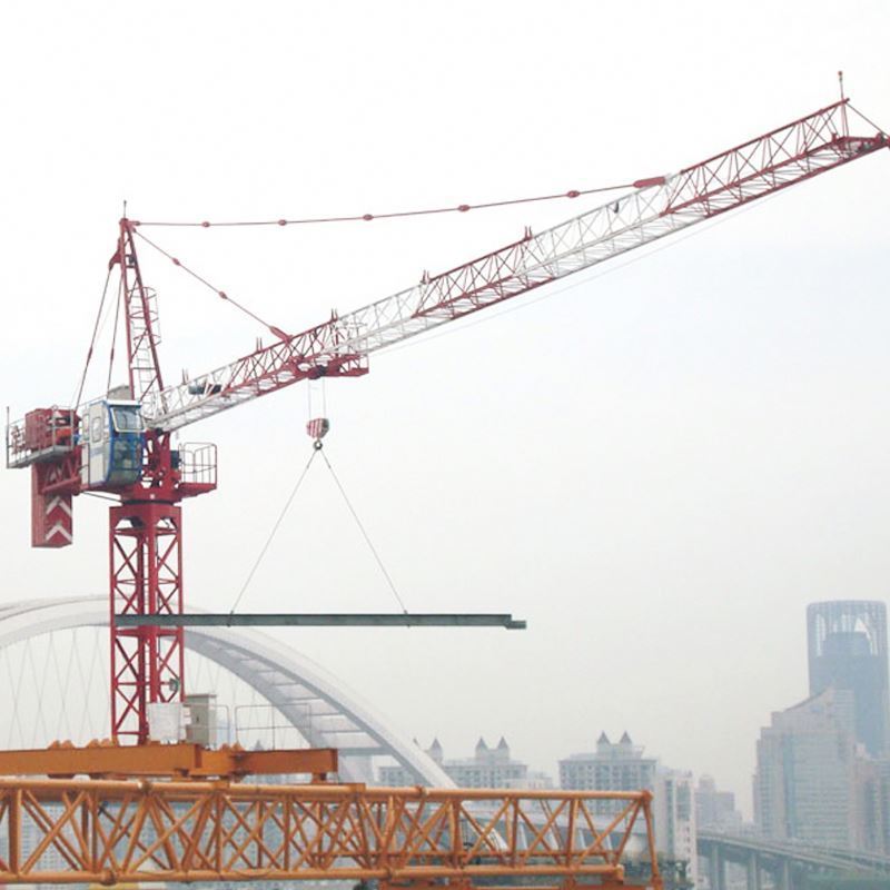 China manufactured Qtz80 8Ton Tower Crane For Sale