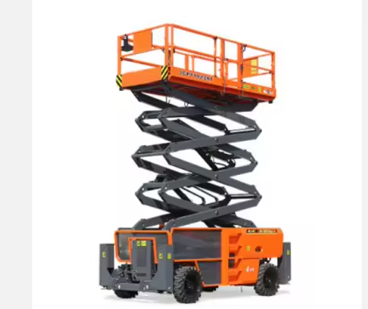 Diesel Self-propelled Scissor Lift JCPT1523RTB 15 M Aerial Working Platform with Outriggers