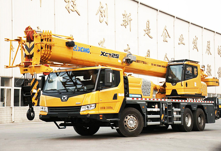 25 Tons Hydraulic Crane Machine 48.5m Mobile Crane Truck Crane QY25K5D