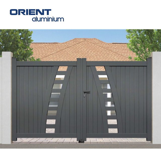 High quality aluminium folding shutter gate from factory