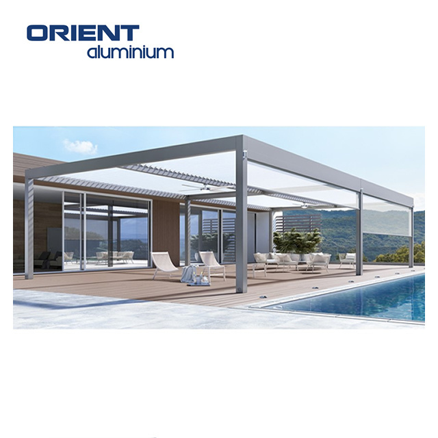 ORIENT New design factory price 3*4 pergolas metalicas baratas metal pergolas patio