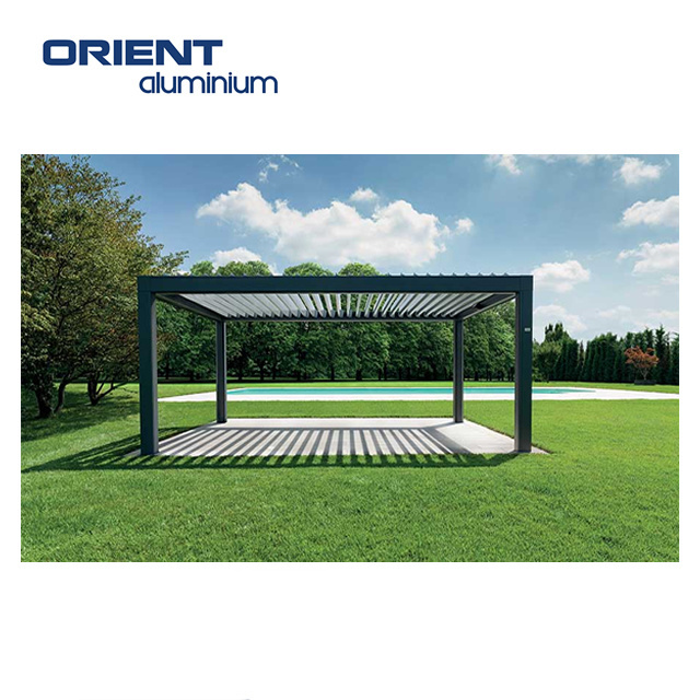 ORIENT New design factory price 3*4 pergolas metalicas baratas metal pergolas patio