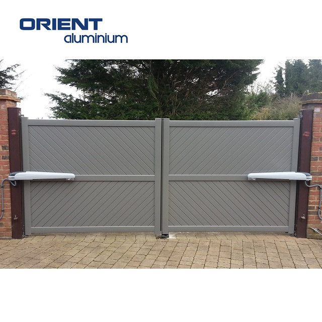 The Latest Main Gate Designs Hot Sale Aluminium Cantilever Gate With Indian House Fencing Trellis Gates