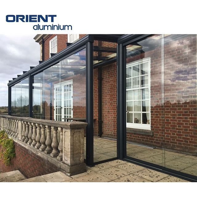 New Product Ideas Winter Garden Free Standing Sunroom Glass Houses Aluminium Glass Conservatory Sunrooms Glass Houses Kit