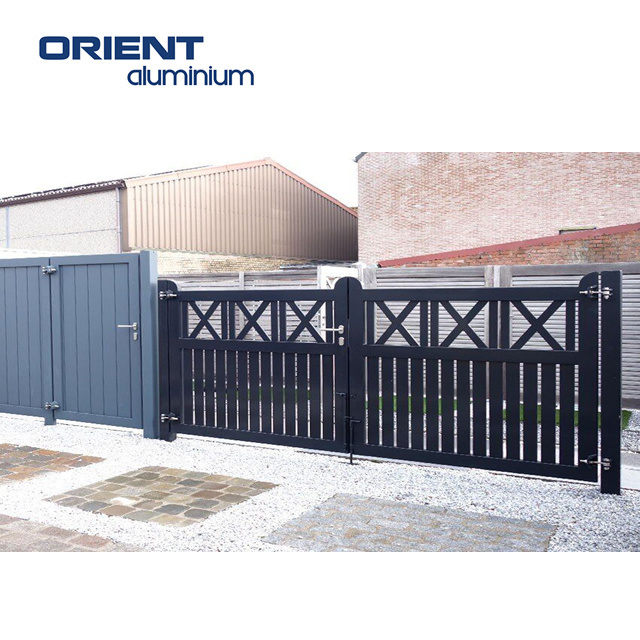 High quality aluminium folding shutter gate from factory