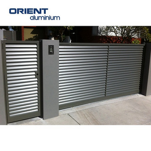 The Latest Main Gate Designs Hot Sale Aluminium Cantilever Gate With Indian House Fencing Trellis Gates