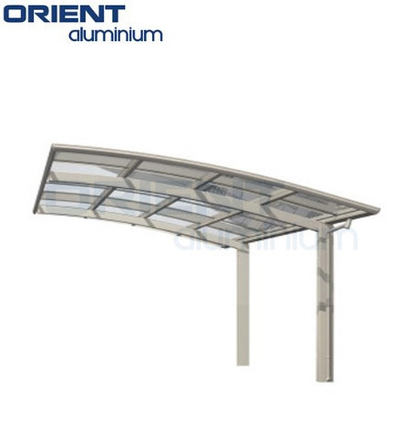 Customized Aluminium Carport Canopy for Garages Double Car Parking Shade Competitive Metal Carport Covers