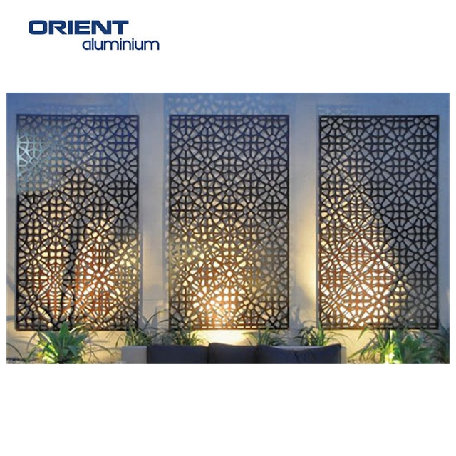 Laser Cut Sliding Separator Soundproof Divider Salon Outdoor Patio Trellis Gates Partition Dividing Wall Screen Panels