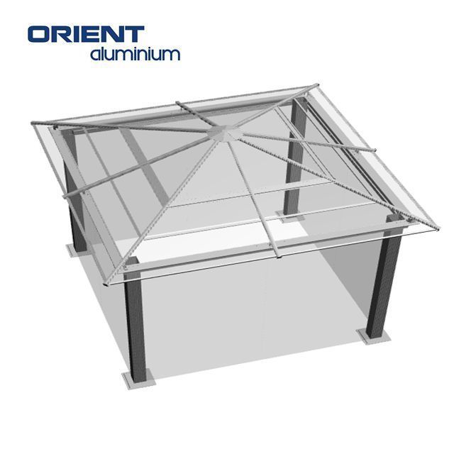 Factory Wholesale Aluminum Glass Sunrooms Conservatory customized Greenhouse sunrooms & glass houses