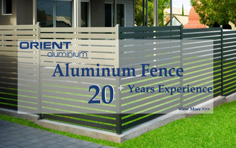 Easy To Install Modular Privacy White Aluminum Slat Fence Panels Laser Cut Privacy Fencing Panel Security Palisade Fence