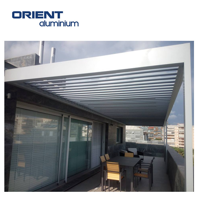 ORIENT New design factory price 3*4 pergolas metalicas baratas metal pergolas patio