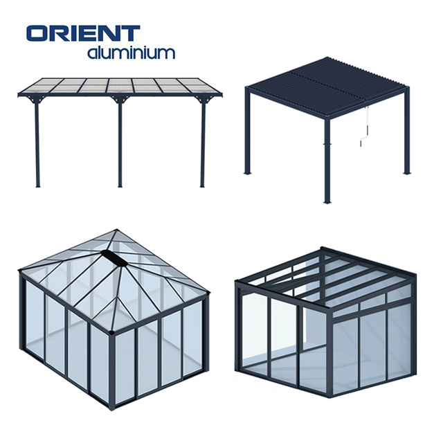 aluminium glass roof gazebo awning system price aluminum glass roof skylight structure roofing glass pergola awning