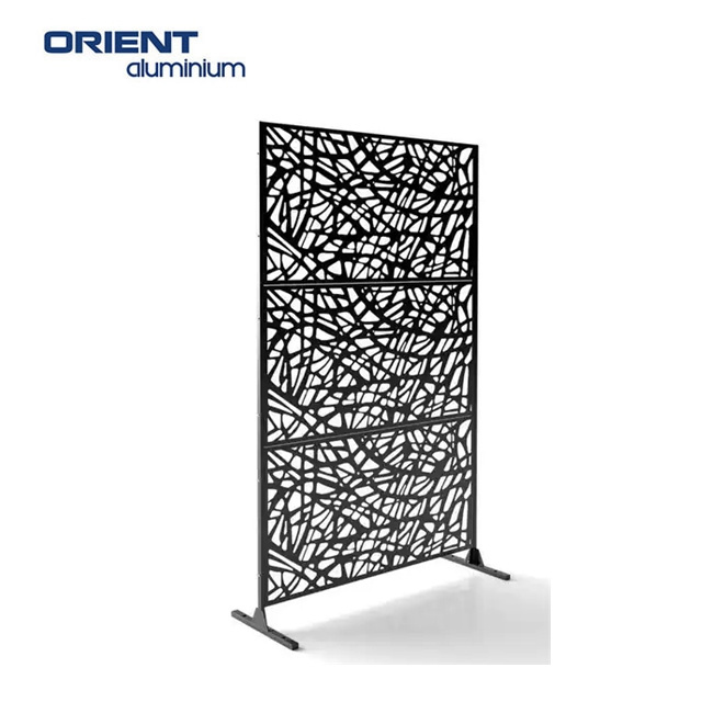 laser cut metal screens privacy metal Outdoor Garden Art Metal Screens Panels Steel decorative Screen