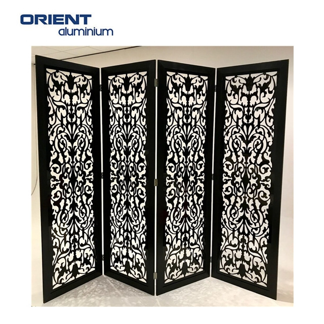 Waterproof Sliding Acoustic Partitions Laser Cut Patio Screen Panels Outdoor Fencing Trellis & Gates for Enhanced Privacy