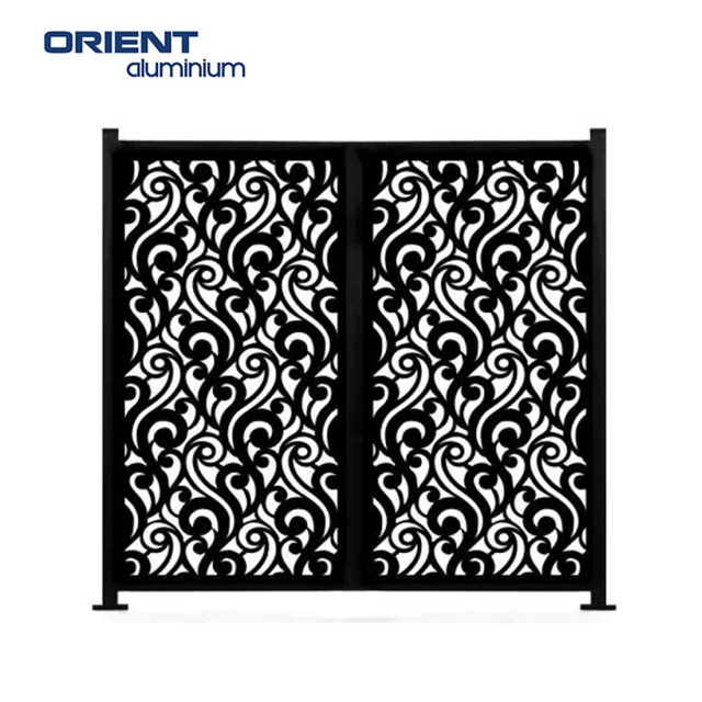 laser cut metal screens privacy metal Outdoor Garden Art Metal Screens Panels Steel decorative Screen