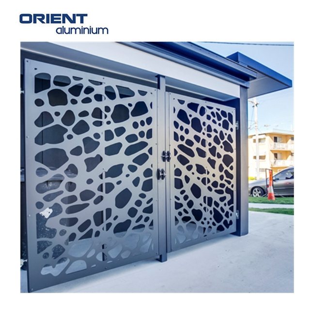 Waterproof Sliding Acoustic Partitions Laser Cut Patio Screen Panels Outdoor Fencing Trellis & Gates for Enhanced Privacy