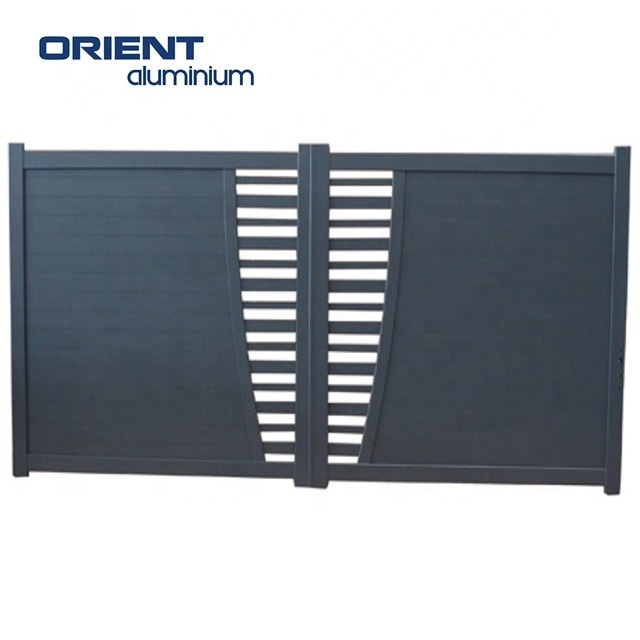 High Quality Aluminium Alloy Electric Automatic Gate Sliding Driveway Gate