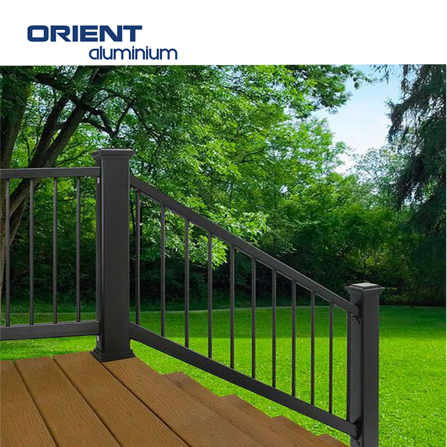 2023 Outdoor Stair Design Terrace Deck Aluminum Balcony Railing Price