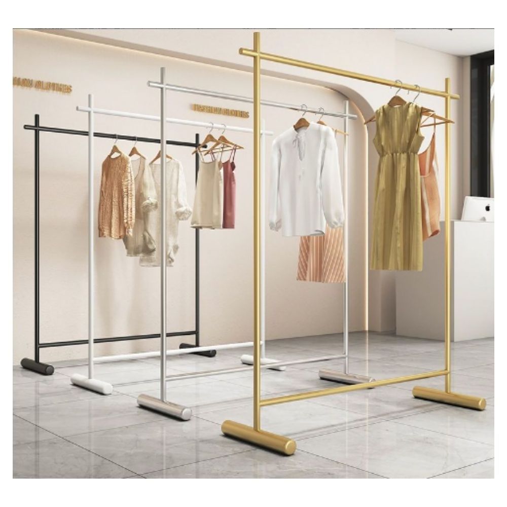 Prima Used Display Cabinets Gold Clothing Store Display Rack  Showroom Display Cabinet