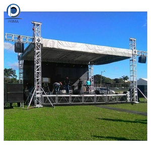 Prima Roof Truss Pa System And Outdoor Stage For Concert Lighting Aluminum Truss Stage Platform For Sale