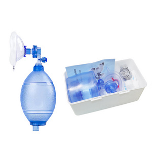 ORIENTMED High Quality Wholesale PVC silicone first aids pocket valve mask for ambu hospital and public place