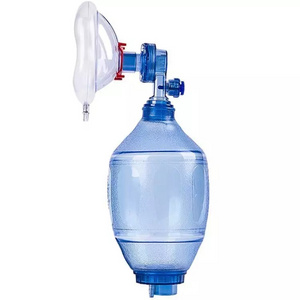 ORIENTMED High Quality medical PVC silicone first aids disposable bag mask resuscitator for ambu hospital and public place