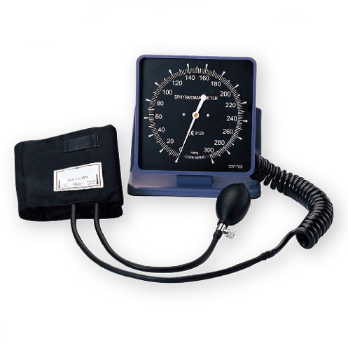 Manual Blood Pressure Monitor plam Aneroid Sphygmomanometer and Stethoscope