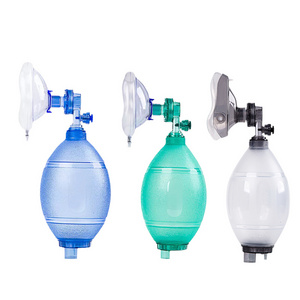 ORIENTMED High Quality Wholesale PVC silicone first aids pocket resuscitator for ambu hospital and public place