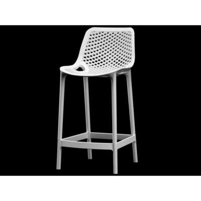 Nordic breakfast bar stool plastic kitchen counter height bar stools with back high tall plastic bar chairs