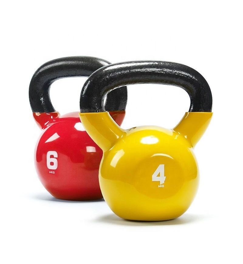 OBL Cast Iron Kettlebell Competition Gym Home Burn Fat Exercise Kettlebells with Handle 8kg