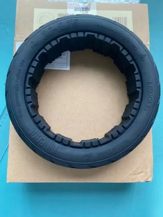 10x2.75 Original Comfort Tires for Ninebot S MAX Scooter Ninebot Go Kart PRO Rear Drift solid Tire Accessories