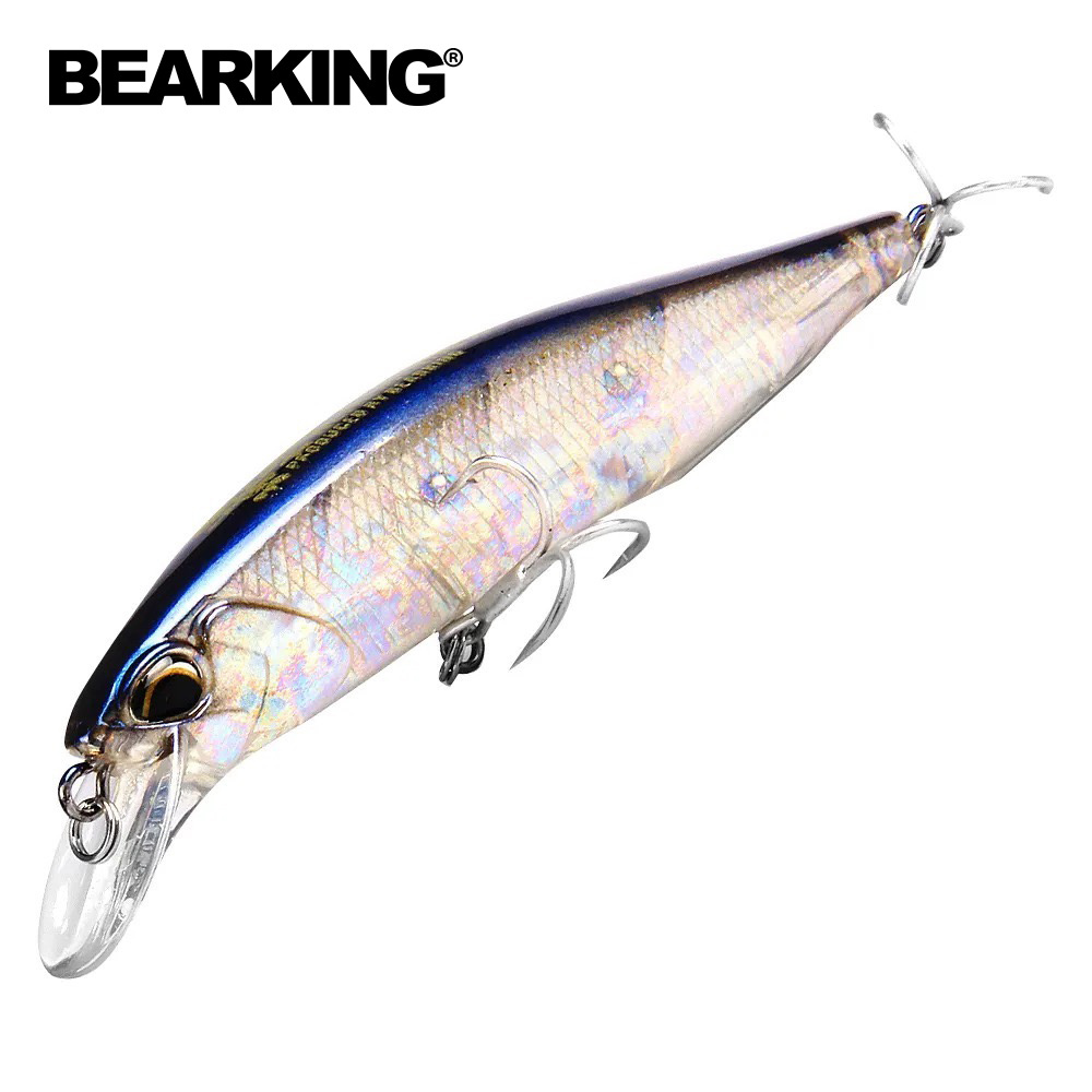 Bearking High Quality OEM wholesale Hard Bait hundreds of Colors Minnow Fishing Lures