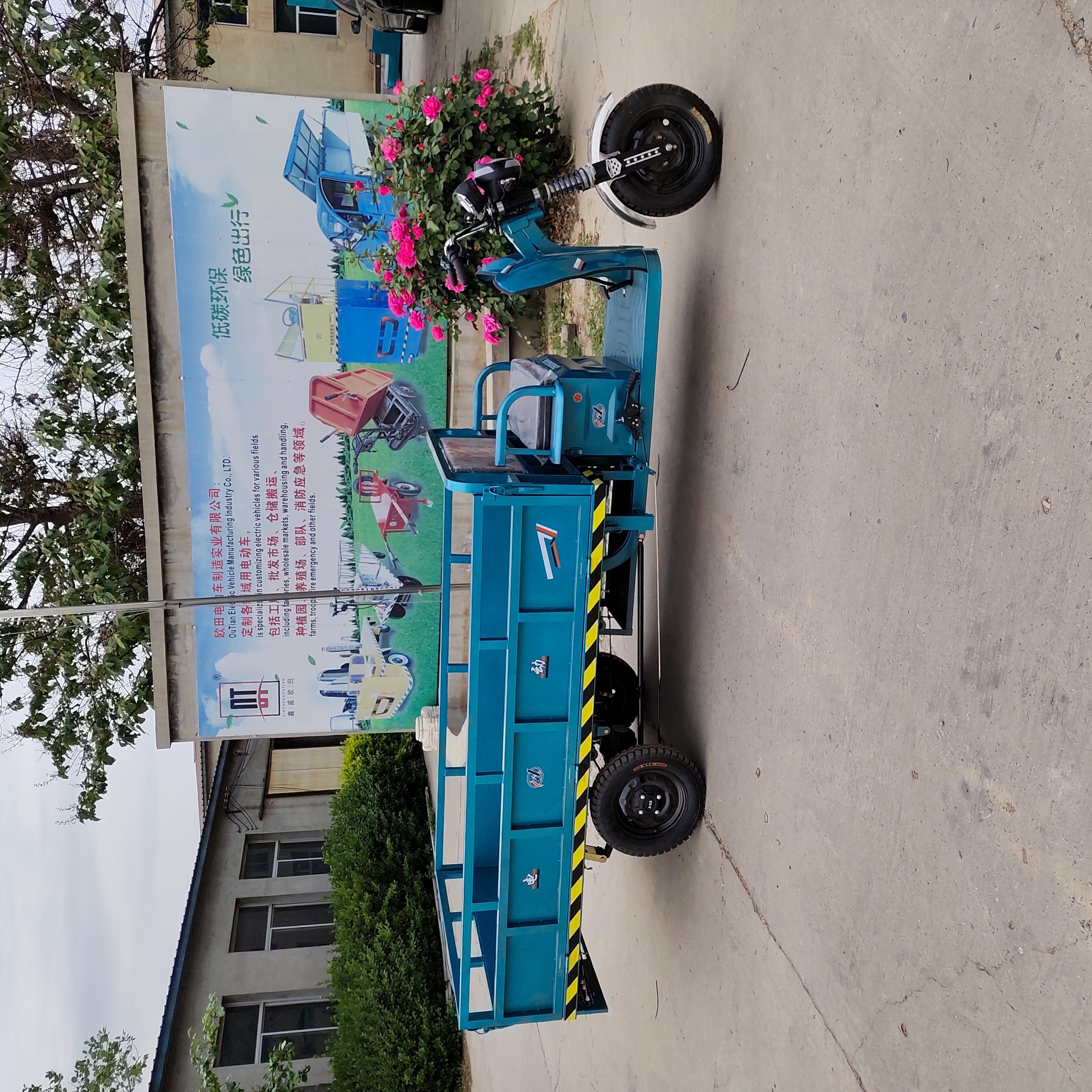 New Arrival Tricicle Etrike 3 Wheel Electric Cart Cargo Three Wheel Ebike Utility Vehicle