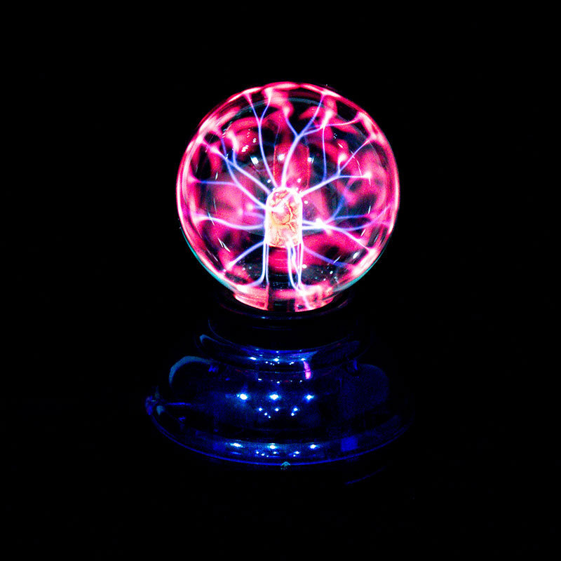 High Quality Heart Shape Plasma Light Magic Glass Led Grow Lights Custom Sphere Shape Battery Powered Plasma Ball Lamp