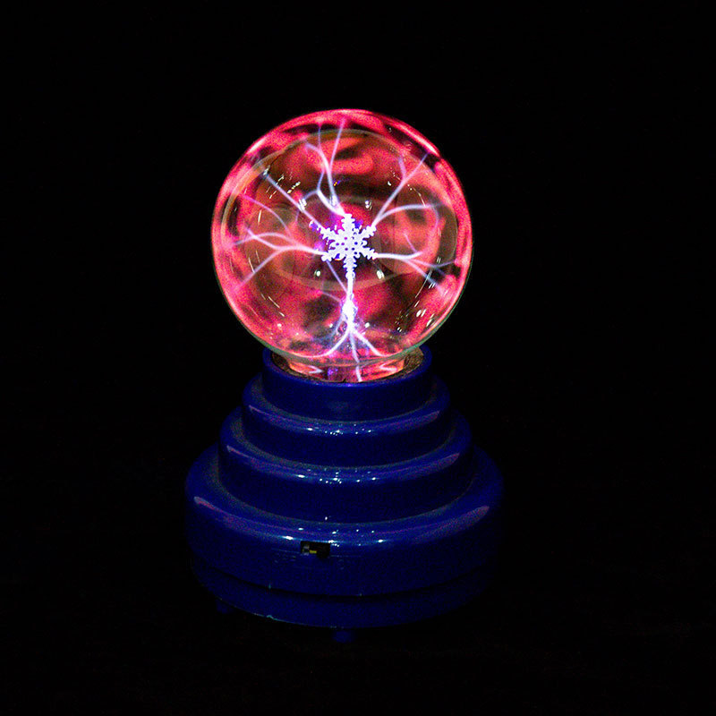 High Quality Heart Shape Plasma Light Magic Glass Led Grow Lights Custom Sphere Shape Battery Powered Plasma Ball Lamp