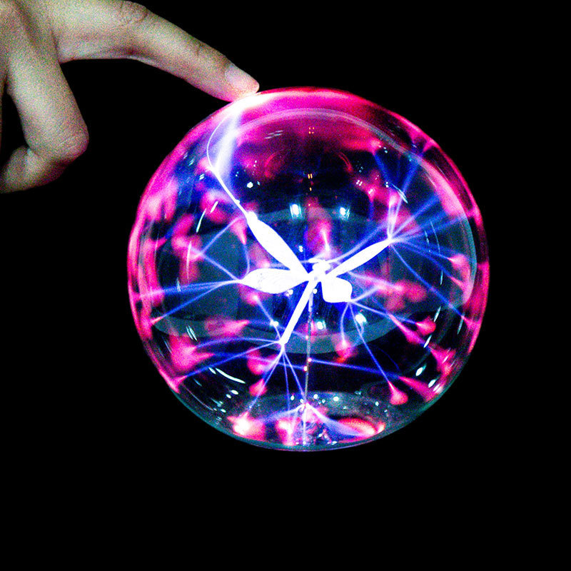 Customized Kids Toy Festival Gift Crystal large Magic Static Ball Portable Luminous Luxury Plasma Ball