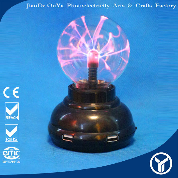 Various Shapes Static Ball Light Electric Novelty Party Kids Child Night Light Large Small Plasma Magic Lamp Ball