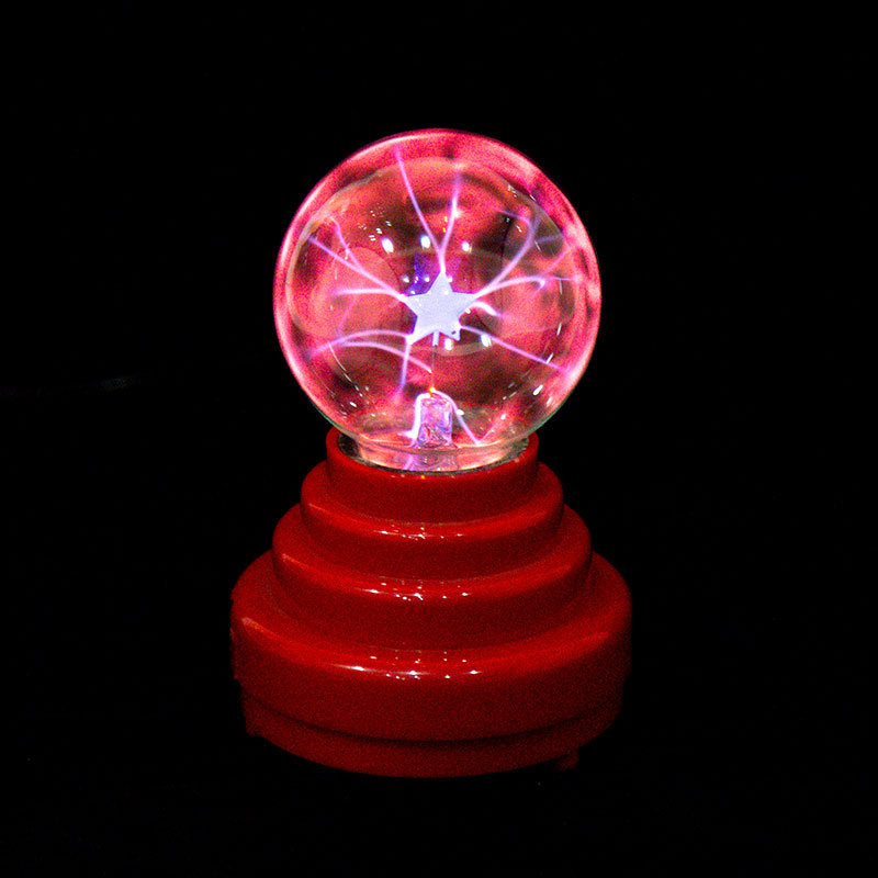 Various Shapes Static Ball Light Electric Novelty Party Kids Child Night Light Large Small Plasma Magic Lamp Ball