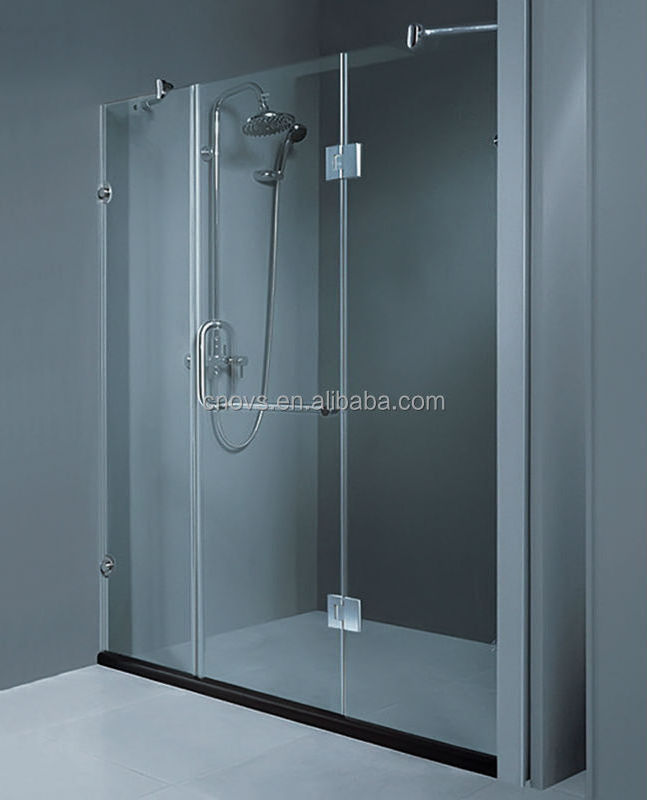 Frameless Tempered Glass Sliding Shower Door