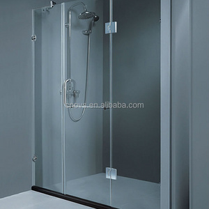 Frameless Tempered Glass Sliding Shower Door