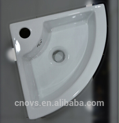 made in china cheap wall hung wash basin price triangle wash sinks