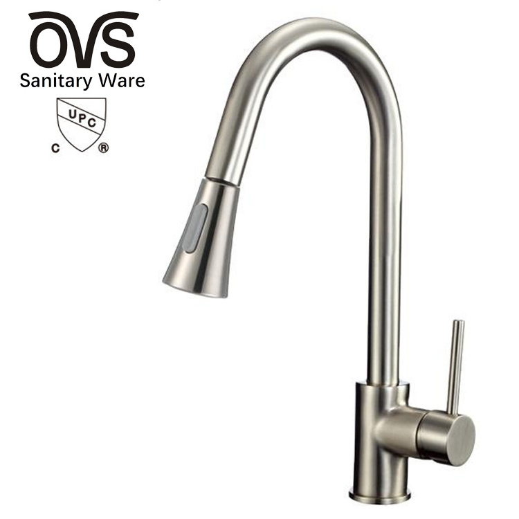 Ovs cUPC north america single cold black flexible kitchen faucet 2022 brass instant hot water basin mixer tap